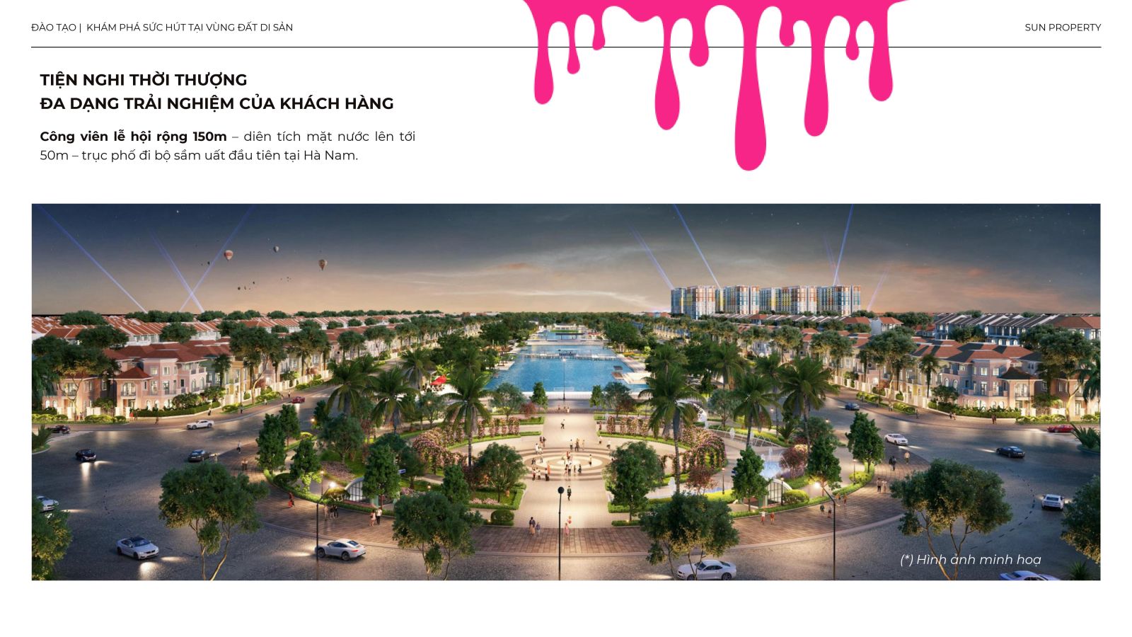 tiện ích dự án sun urban city hà nam